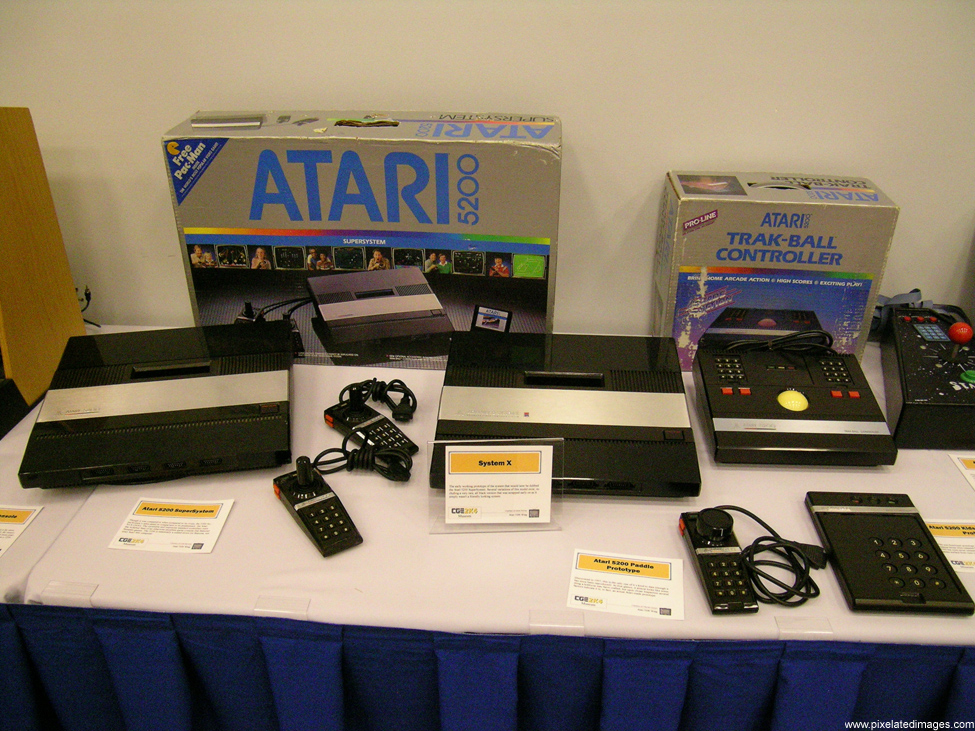 Atari 5200, Atari 5200 paddle controller, prototypes